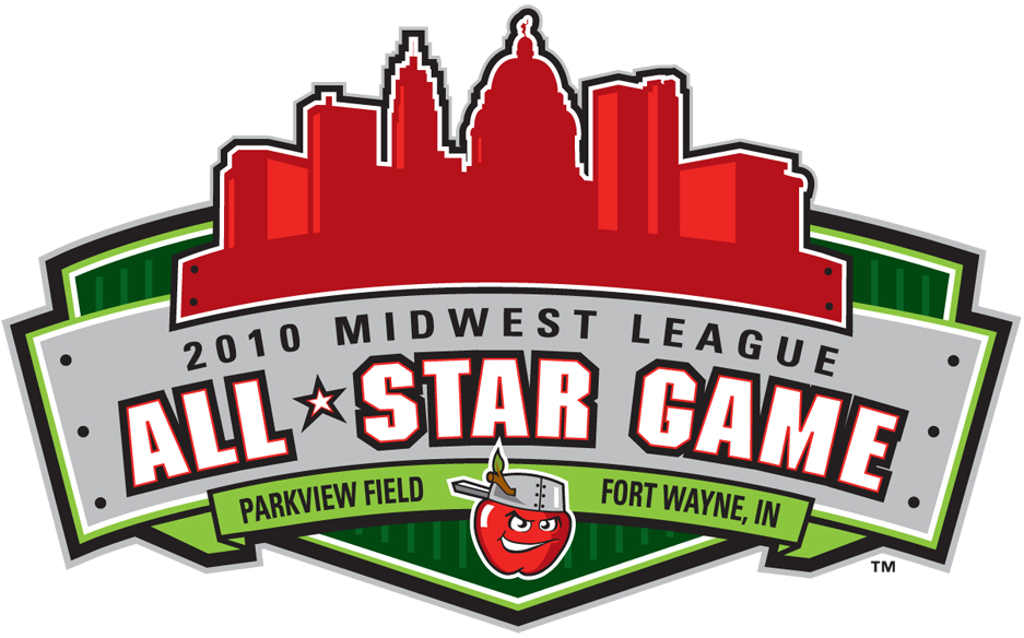 Midwest League All-Star Game 2010 Primary Logo iron on transfers for clothing